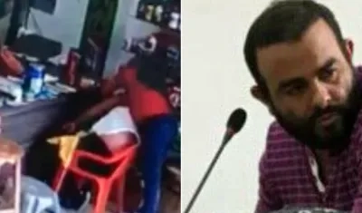 Damián Alonso Jiménez Rivera en audiencia.