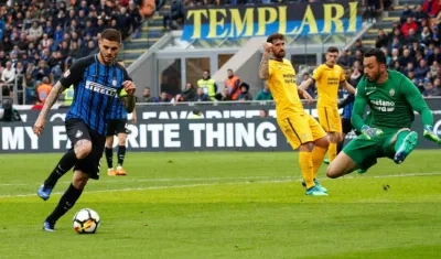 Mauro Icardi, delantero argentino. 