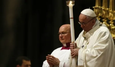 Papa Francisco en la Ciudad del Vaticano.