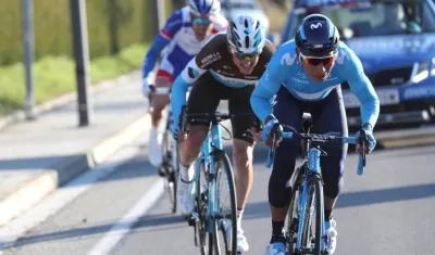 Nairo Quintana, ciclista colombiano. 