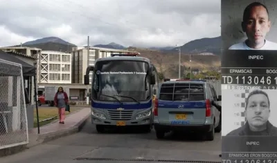 Se fugaron dos reclusos de la cárcel La Picota de Bogotá, identificados como Olmedo Vargas Padilla y Jhon Alejandro Gutierrez