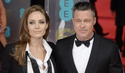 Brad Pitt y Angelina Jolie.