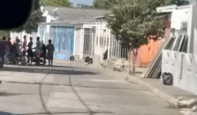 Lugar por donde ocurrieron los hechos.