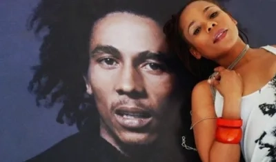 Cedella Marley, hija de Bob Marley.