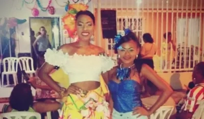 Daneska Camargo, Reina Popular 2018 y Lilia Orozco, Reina Popular de 7 de Abril.
