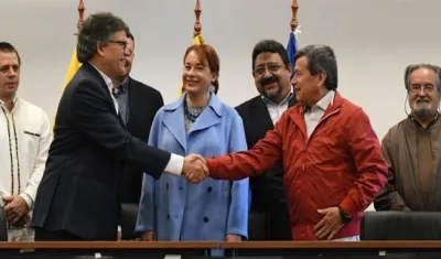 Gobierno espera avanzar en otros temas aparte del Cese al Fuego Bilateral.