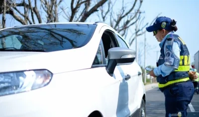 Tránsito de Soledad impuso 450 órdenes de comparendo distintos a las del día sin moto.