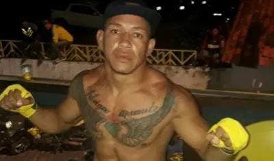 Adriano Sylberth Santana Pereira, conocido como 'Mamute'.