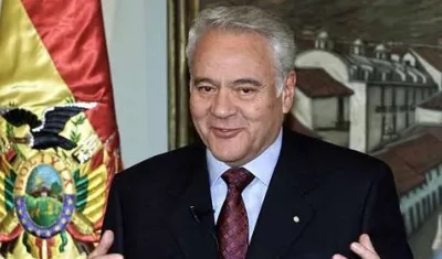 El expresidente boliviano Gonzalo Sánchez De Lozada.