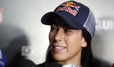 La colombiana Mariana Pajón