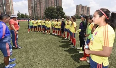 Selección Colombia femenina. 