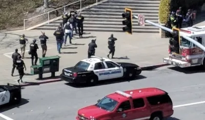 La Policía de San Bruno, una ciudad situada unos 20 kilómetros al sur de San Francisco (EE.UU.)