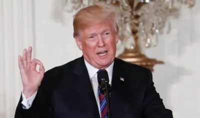 Donald Trump, presidente de Estados Unidos.