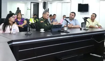 El Comité de Orden Público hizo un detallado análisis del comportamiento de los delitos.