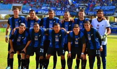 Escuadra del Zulia FC. 