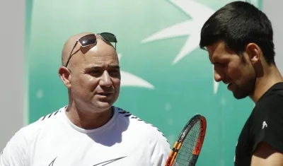 Novak Djokovic, tenista serbio. 