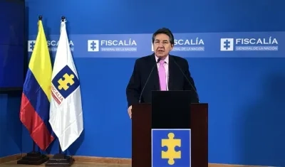 El Fiscal General de la Nación, Néstor Humberto Martínez.