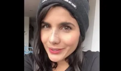 La cantante Martina La Peligrosa.