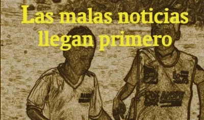 Portada del libro 'Las malas noticias llegan primero'.
