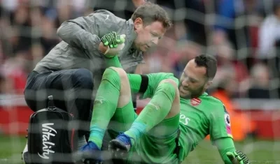 David Ospina, arquero colombiano. 