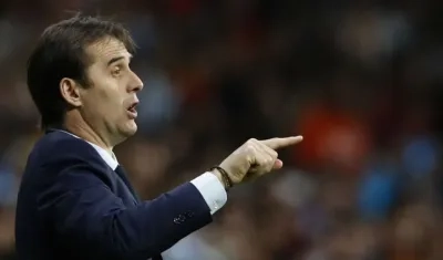 Julen Lopetegui, técnico de España. 