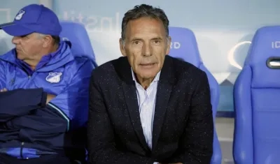 Miguel Ángel Russo, técnico de Millonarios. 