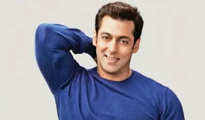 La estrella de Bollywood Salman Khan.
