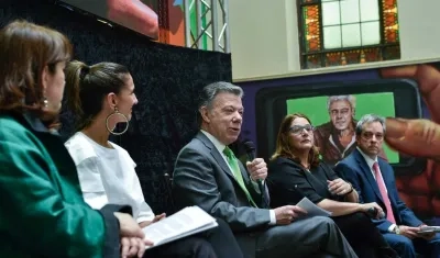 El Presidente Santos valoró la encuesta del DANE.