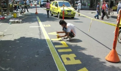 Zonas Amarillas para descongestionar el Centro de Santa Marta.