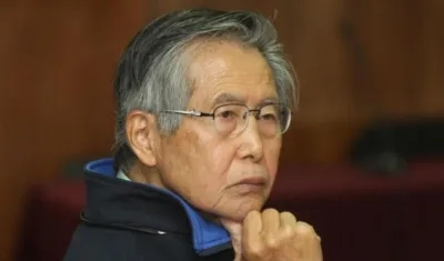 Alberto Fujimori, expresidente de Perú.