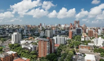 Panorámica de Barranquilla.