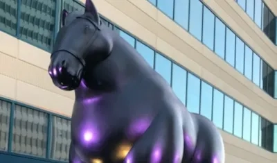 Figura de la escultura de Fernando Botero.