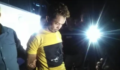 Dairo de Jesús Carillo Hernández, de 28 años, fue capturado a las 2 de la mañana.