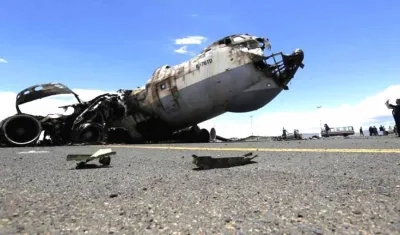 El aeropuerto ha sido blanco de recurrentes ataques.