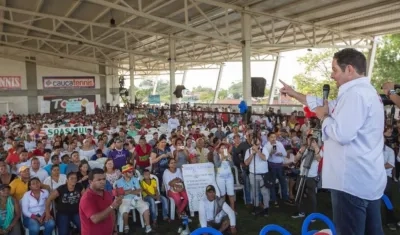Germán Vargas Lleras, candidato presidencial.