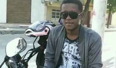 Rosmel Cabarcas Caraballo, joven asesinado en el barrio El Por Fin.