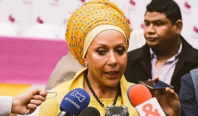 Piedad Córdoba, excandidata presidencial.