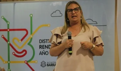 Bibiana Rincón, secretaria de Educación.