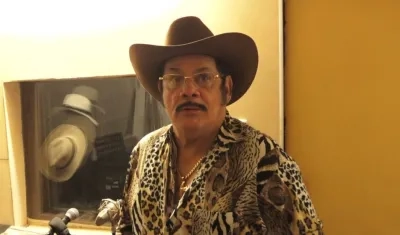 El cantante, músico y compositor Aníbal Velásquez.