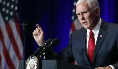 Mike Pence, vicepresidente de Estados Unidos.