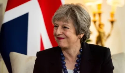 La primera ministra británica, Theresa May