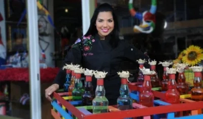 Inés Páez, conocida como chef Tita. 