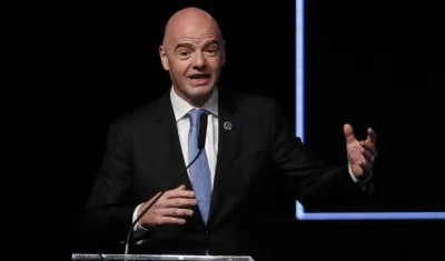 Giani Infantino, presidente de la FIFA. 