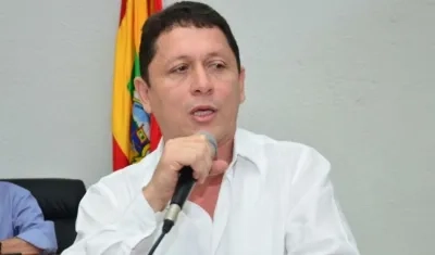 Jaime Sanjuán, personero.