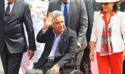 El presidente de Ecuador, Lenín Moreno