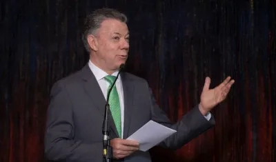 Juan Manuel Santos.