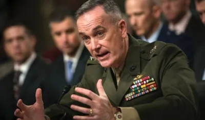 El jefe del Estado Mayor Conjunto de EE.UU., general Joseph Dunford.