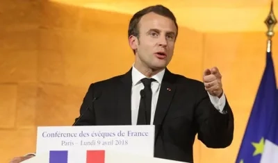 El presidente francés, Emmanuel Macron.