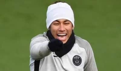 Neymar, jugador brasileño.