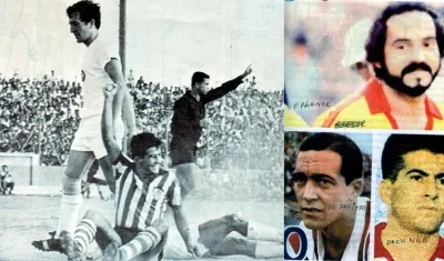 Othón Dacunha, Víctor Ephanor y De Freitas.